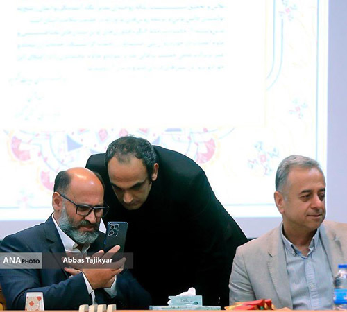 اقای دکتر کشوری، مهندس نوری و دکتر حمیدرضا طاهری یگانه